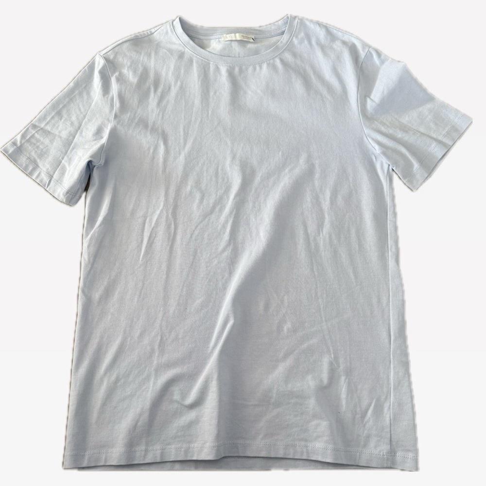Zara - Light Blue Men's T-Shirt